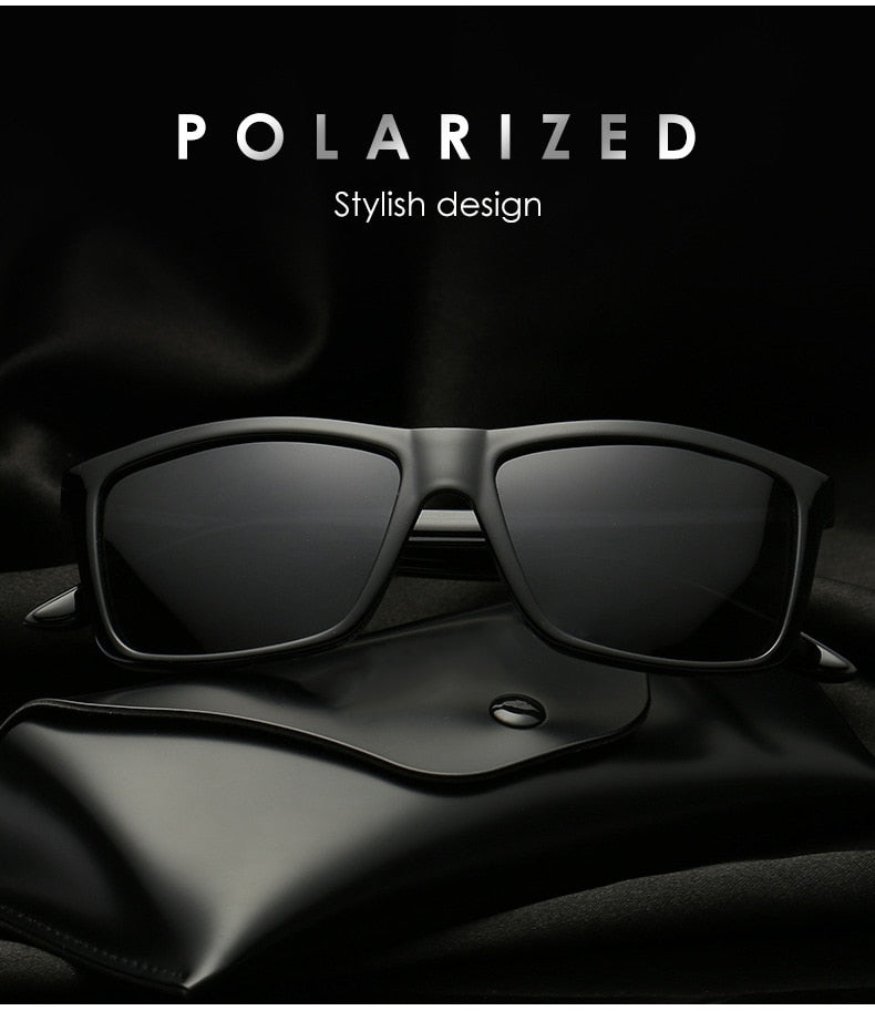 Calanovella Men's Sunglasses Polarized Driving High Quality Brand