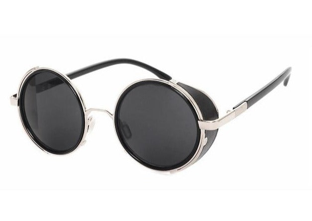 Calanovella Stylish Round Steampunk Sunglasses UV400