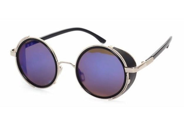 Calanovella Stylish Round Steampunk Sunglasses UV400