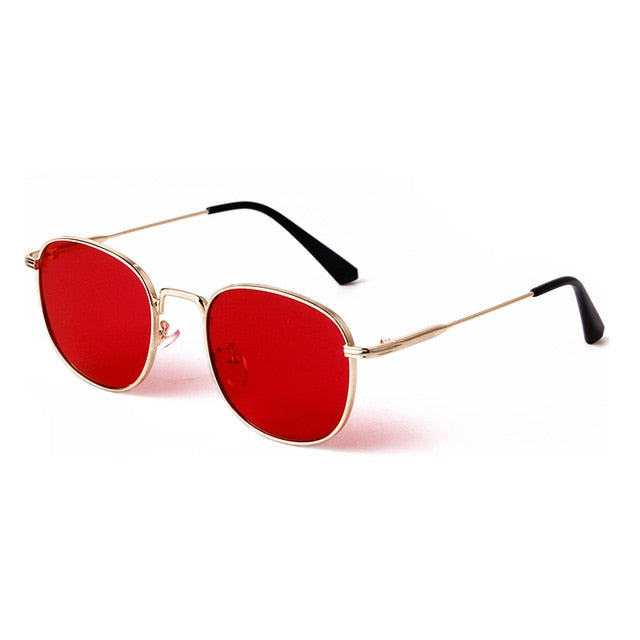 Calanovella Stylish Round Oval Sunglasses Men Women Vintage Classic