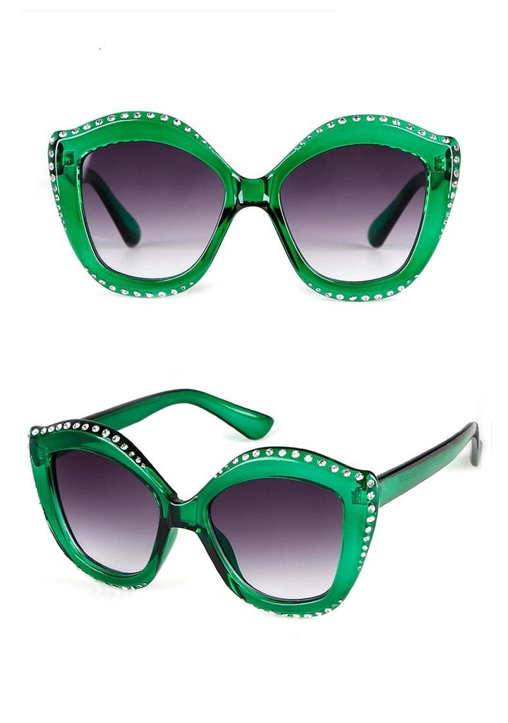 Calanovella Stylish Crystal New Women's Sunglasses