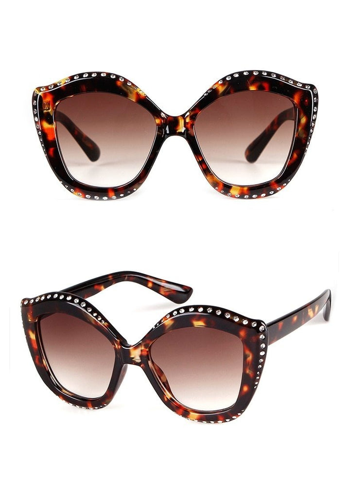 Calanovella Stylish Crystal New Women's Sunglasses