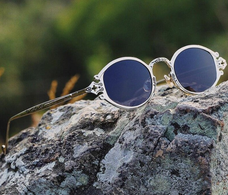 Calanovella Small Oval Sunglasses Stylish Retro UV400