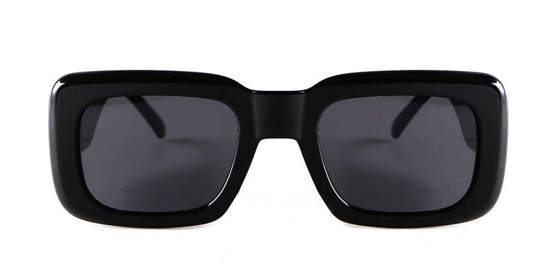 Calanovella Thick Square Rectangle Sunglasses Designer Leopard Frame Tortoise Shell Shades