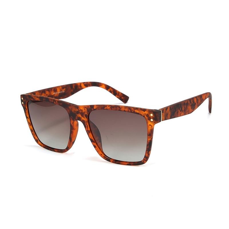 Calanovella Designer Ultralight TR90 Polarized Square Frame Sunglasses