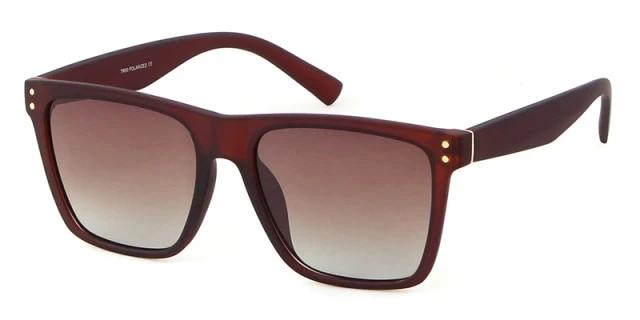 Calanovella Designer Ultralight TR90 Polarized Square Frame Sunglasses