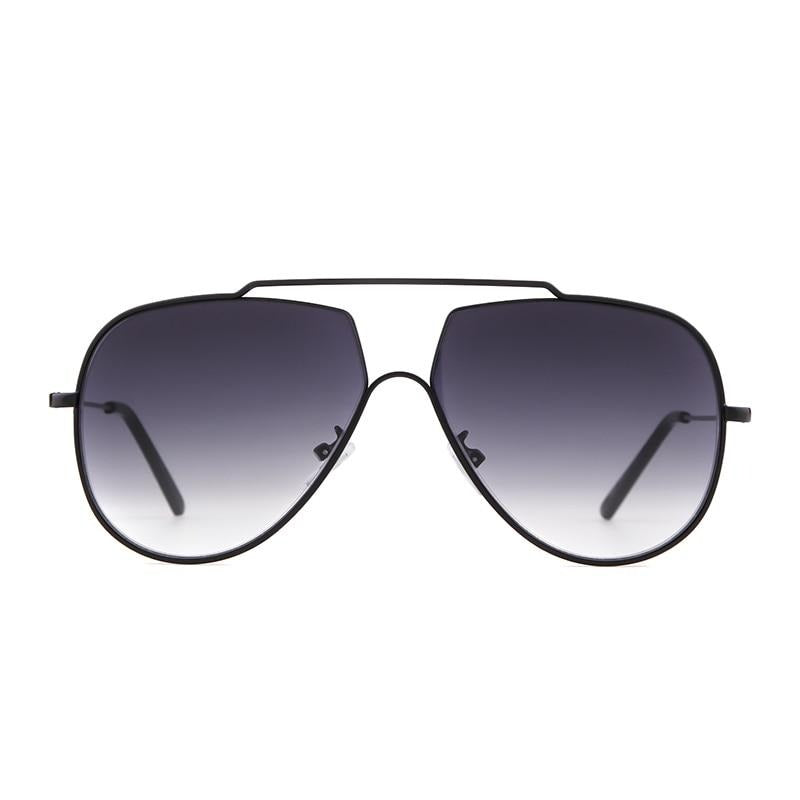 Calanovella Cool Pilot Sunglasses Oversized Vintage Designer Polarized Gradient Lens Aviator Sun Glasses