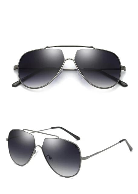 Calanovella Cool Pilot Sunglasses Oversized Vintage Designer Polarized Gradient Lens Aviator Sun Glasses