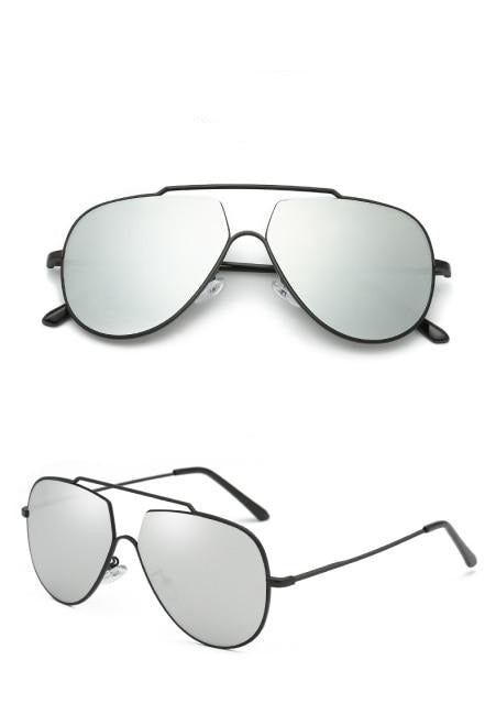 Calanovella Cool Pilot Sunglasses Oversized Vintage Designer Polarized Gradient Lens Aviator Sun Glasses