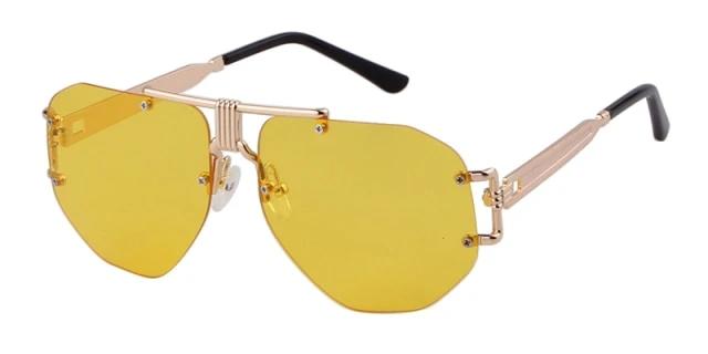 Calanovella Retro Oversized Large Sunglasses Designer Shield Goggles