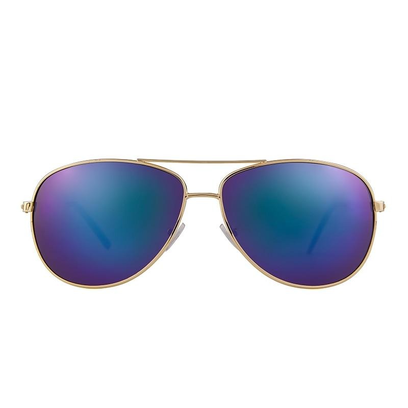 Calanovella Polarized Aviator Sunglasses Designer Double Bridge Lens