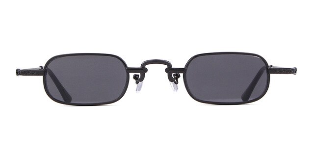 Calanovella Small Rectangular Sunglasses Vintage Retro UV400
