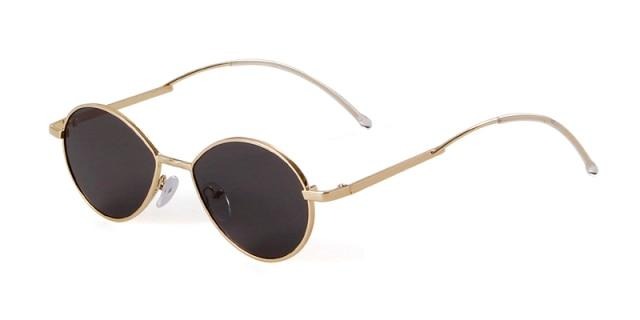 Calanovella Fashion 90s Oval Skinny Sunglasses Designer Retro Vintage