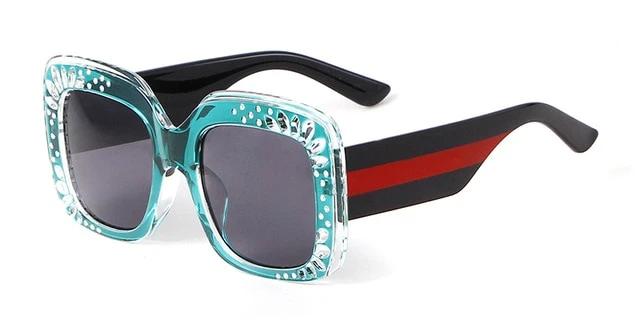 Calanovella Chunky Frame Fashion Oversized Square Sunglasses
