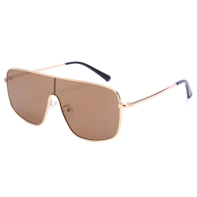 Calanovella Stylish Big Square One Piece Sunglasses UV400