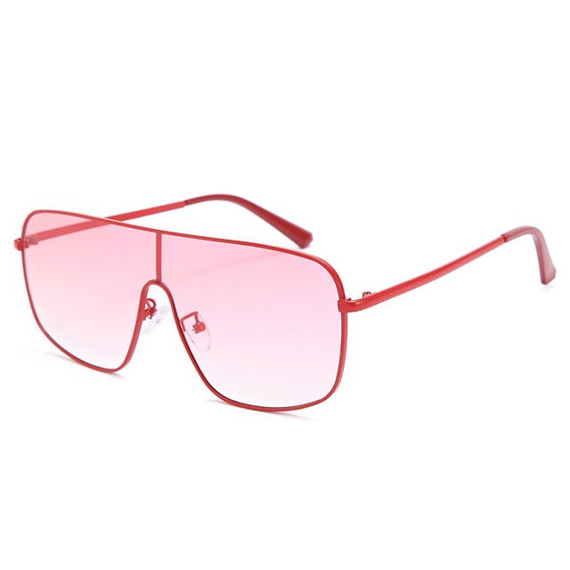 Calanovella Stylish Big Square One Piece Sunglasses UV400