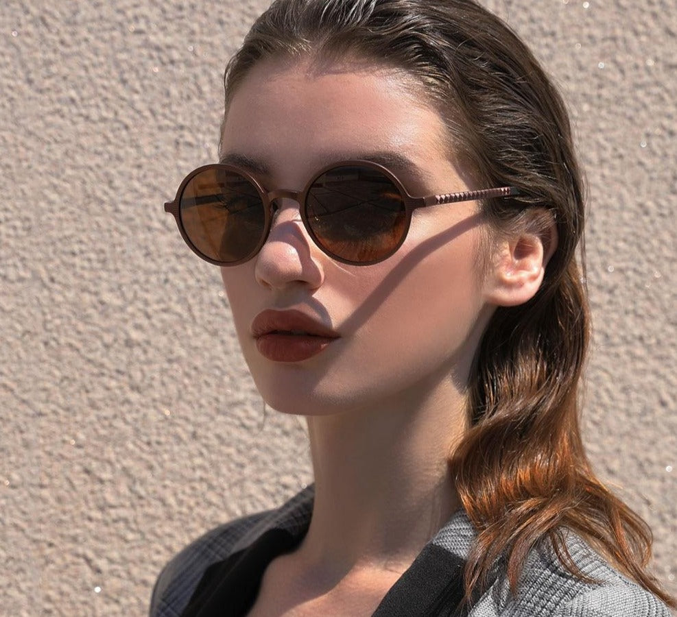 Calanovella Round Sunglasses Cool Retro Vintage UV400
