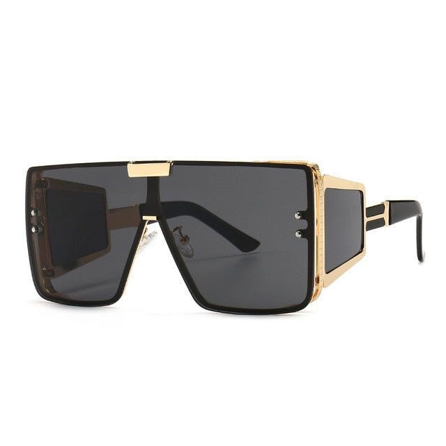 Calanovella Cool Square Oversized Retro Sunglasses UV400