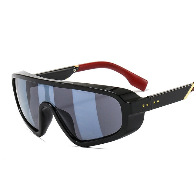 Calanovella Steampunk Goggle Sunglasses Women Brand Designer Vintage