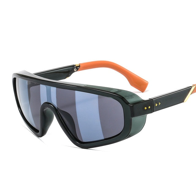 Calanovella Steampunk Goggle Sunglasses Women Brand Designer Vintage