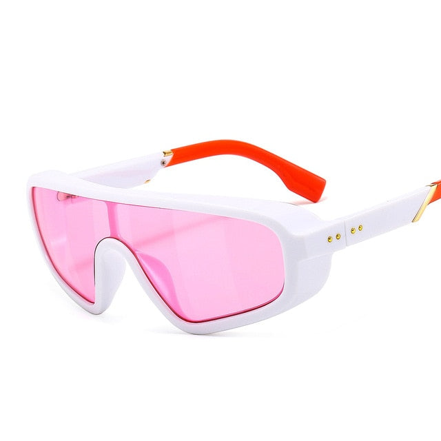 Calanovella Steampunk Goggle Sunglasses Women Brand Designer Vintage