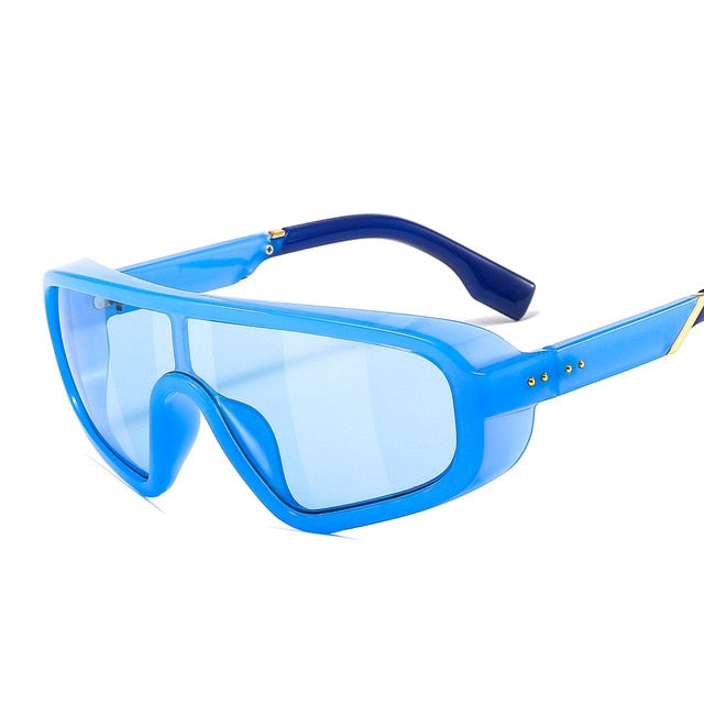 Calanovella Steampunk Goggle Sunglasses Women Brand Designer Vintage