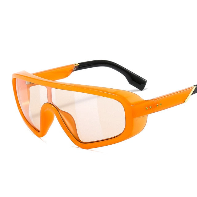 Calanovella Steampunk Goggle Sunglasses Women Brand Designer Vintage