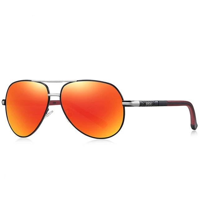 Calanovella Cool Modern Aviator Pilot Polarized Sunglasses UV400