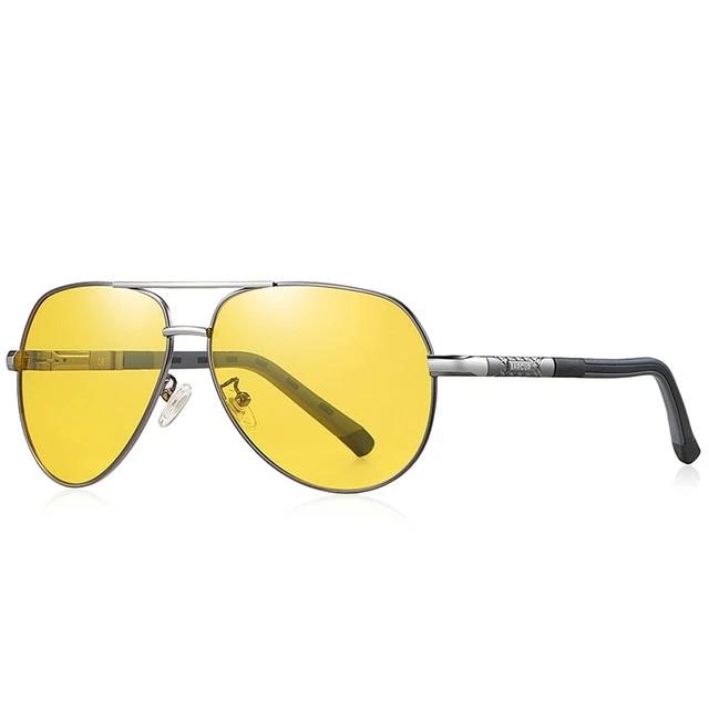 Calanovella Cool Modern Aviator Pilot Polarized Sunglasses UV400