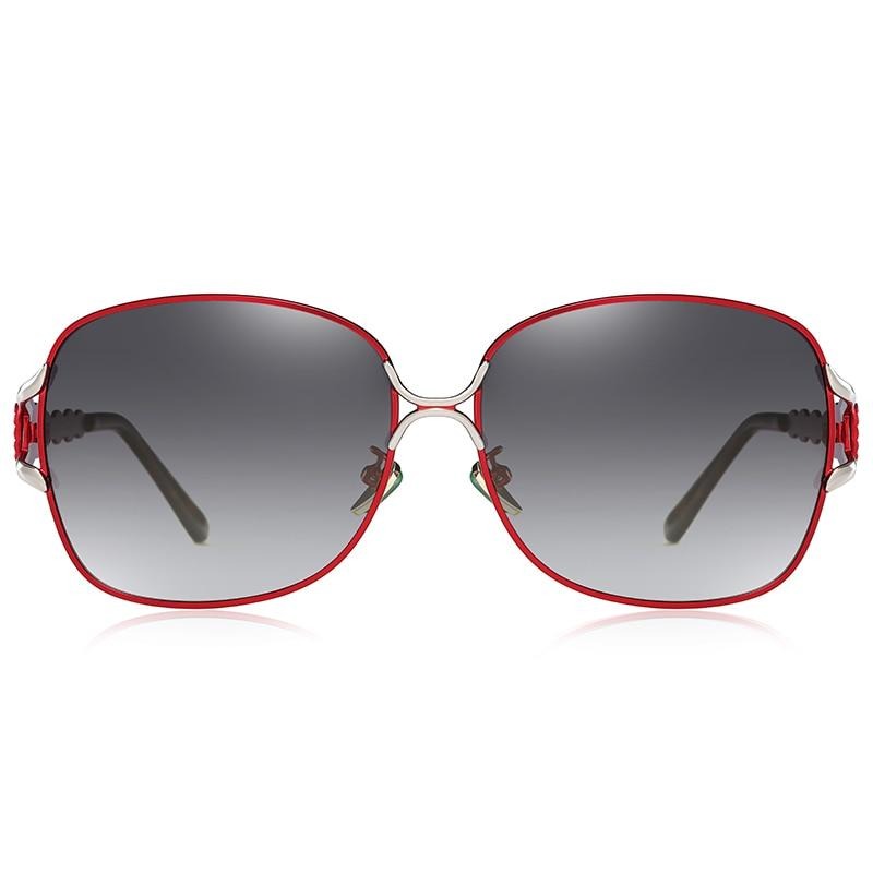 Calanovella Luxury Oversized Retro Square Polarized Women Sunglasses
