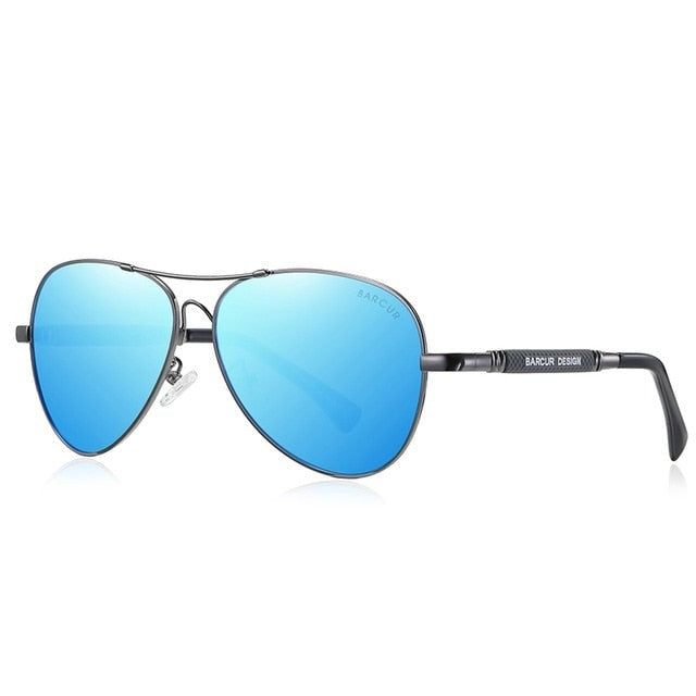 Calanovella Polarized Anti Blue Light Sunglasses Aviator Pilot UV400