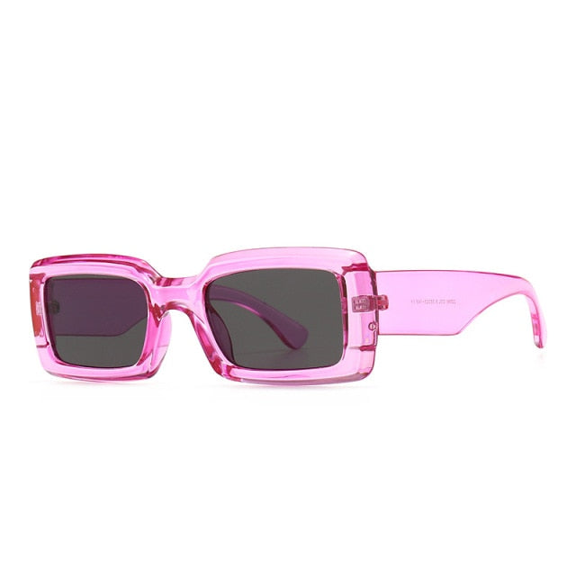 Calanovella Thick Wide Arm Chunky Square Sunglasses UV400