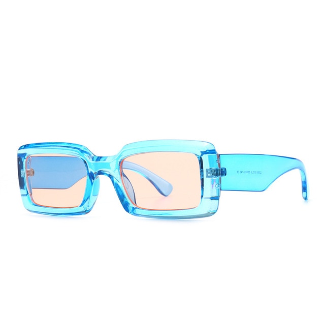 Calanovella Thick Wide Arm Chunky Square Sunglasses UV400