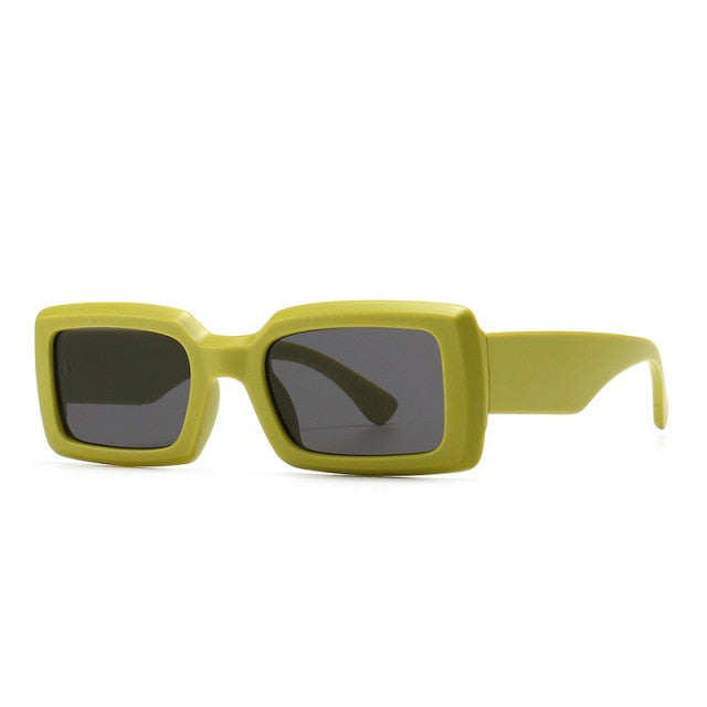 Calanovella Thick Wide Arm Chunky Square Sunglasses UV400