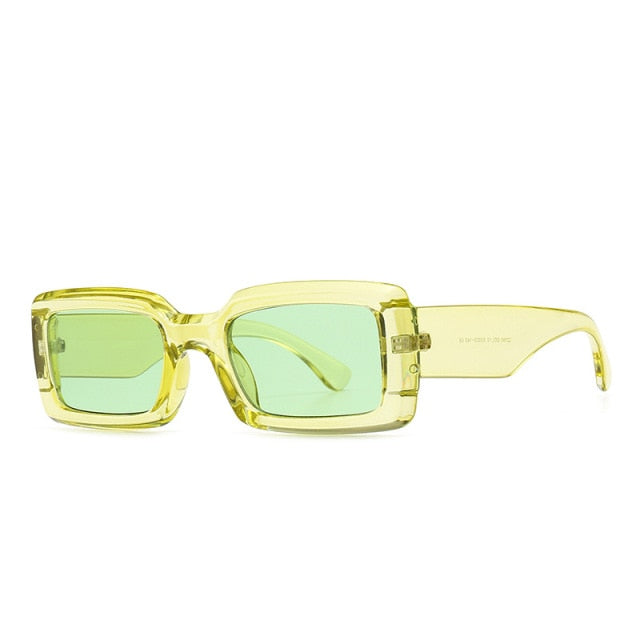 Calanovella Thick Wide Arm Chunky Square Sunglasses UV400