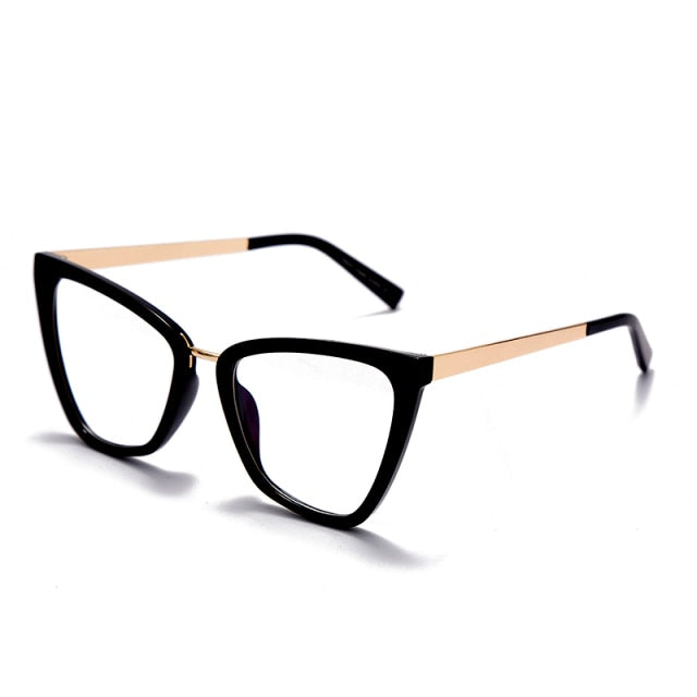 Calanovella Oversized Cateye Sunglasses Women Retro Cat Eye Brand