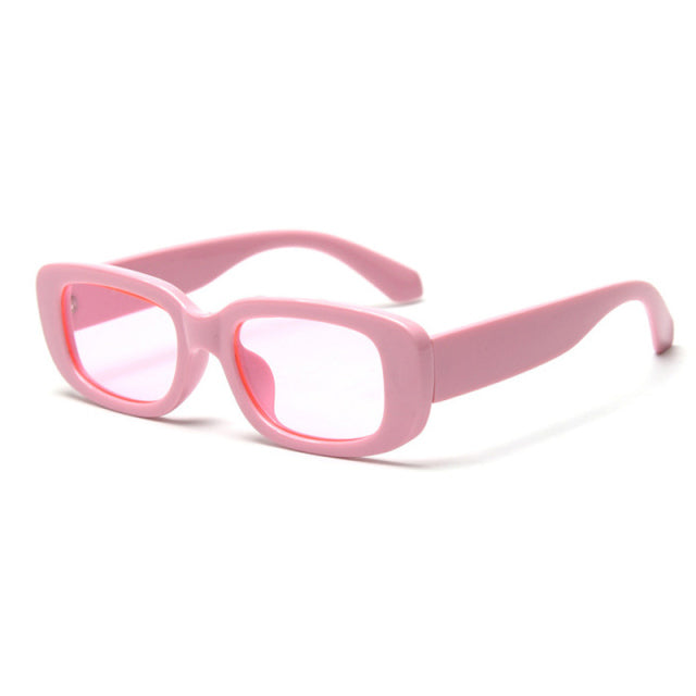 Calanovella Fashion Small Rectangle Sunglasses Ins Popular Shades