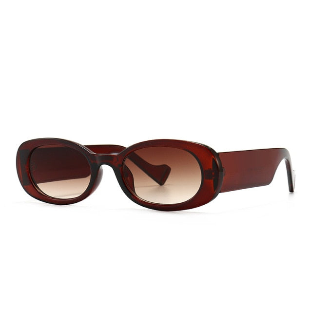 Calanovella Vintage Sunglasses Women Men Rectangle Luxury Brand