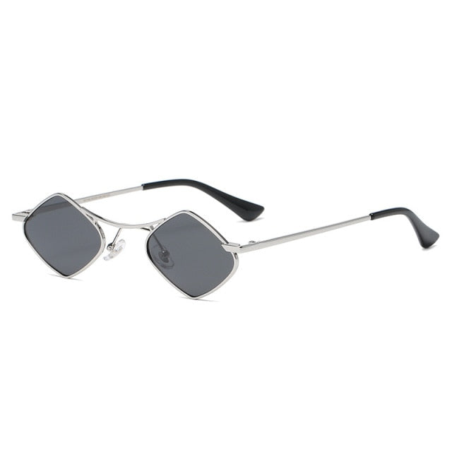 Calanovella Vintage Sunglasses Men Women Small Metal Frame Sunglasses