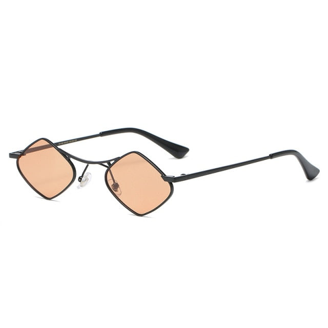 Calanovella Vintage Sunglasses Men Women Small Metal Frame Sunglasses