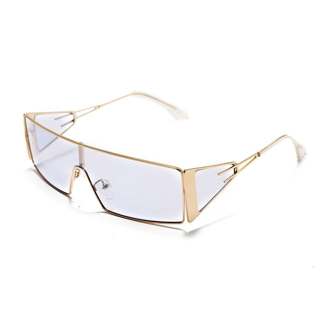 Calanovella Stylish One Piece Cool Rectangle Sunglasses
