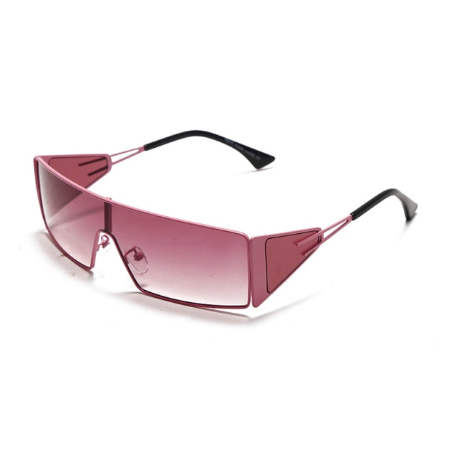 Calanovella Stylish One Piece Cool Rectangle Sunglasses