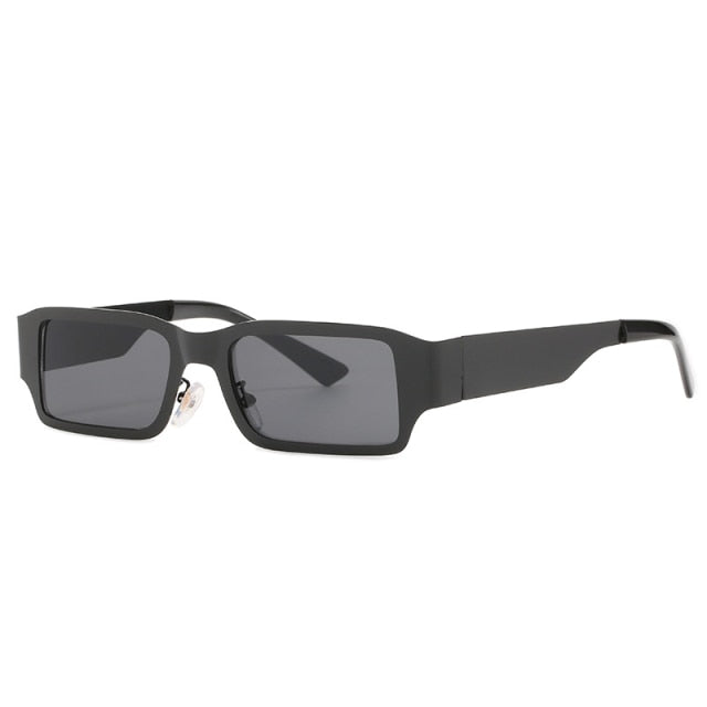 Calanovella Wide Arm Cool Rectangle Sunglasses UV400
