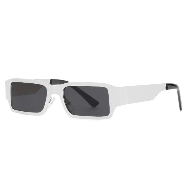 Calanovella Wide Arm Cool Rectangle Sunglasses UV400