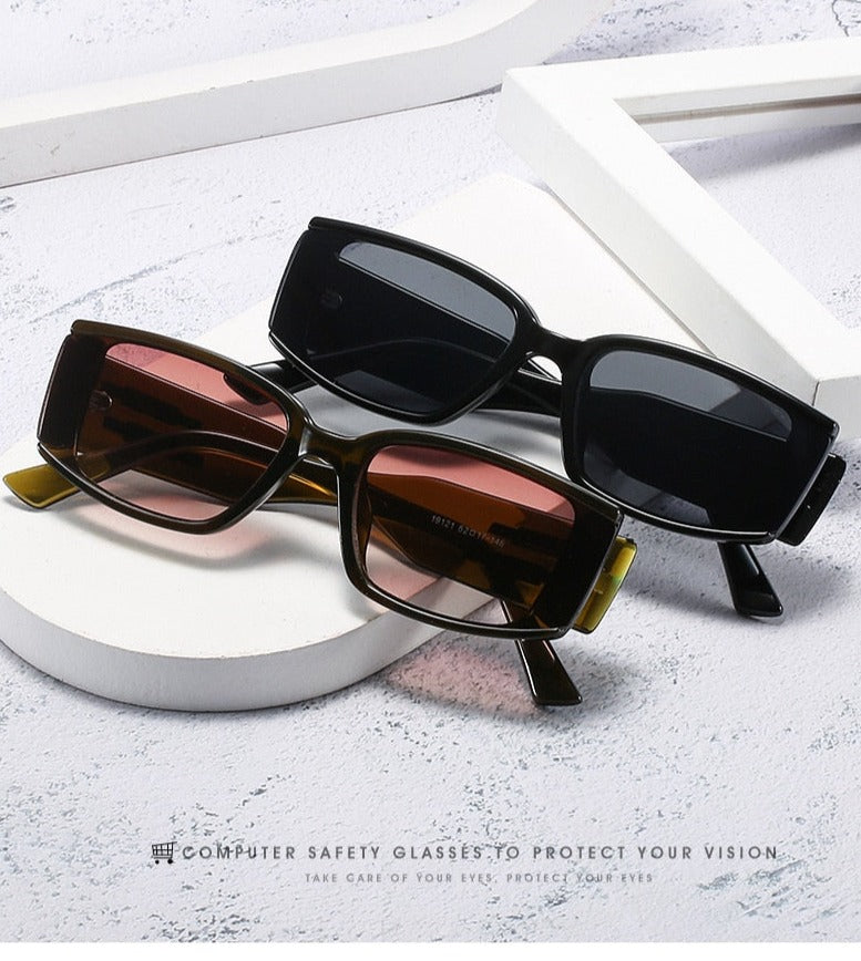 Calanovella Retro Steampunk Sunglasses Fashion Small Frames Men Women