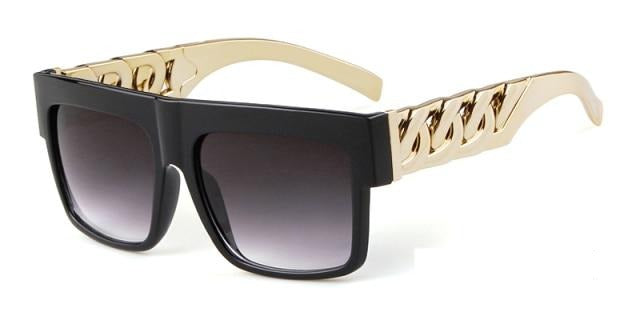 Calanovella Oversized Cool Square Hip Hop Sunglasses UV400