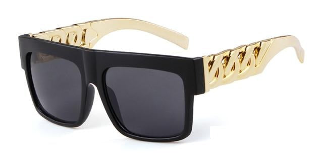 Calanovella Oversized Cool Square Hip Hop Sunglasses UV400