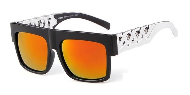 Calanovella Oversized Cool Square Hip Hop Sunglasses UV400