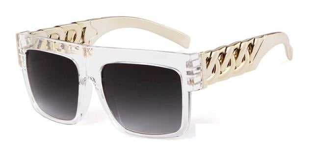 Calanovella Oversized Cool Square Hip Hop Sunglasses UV400