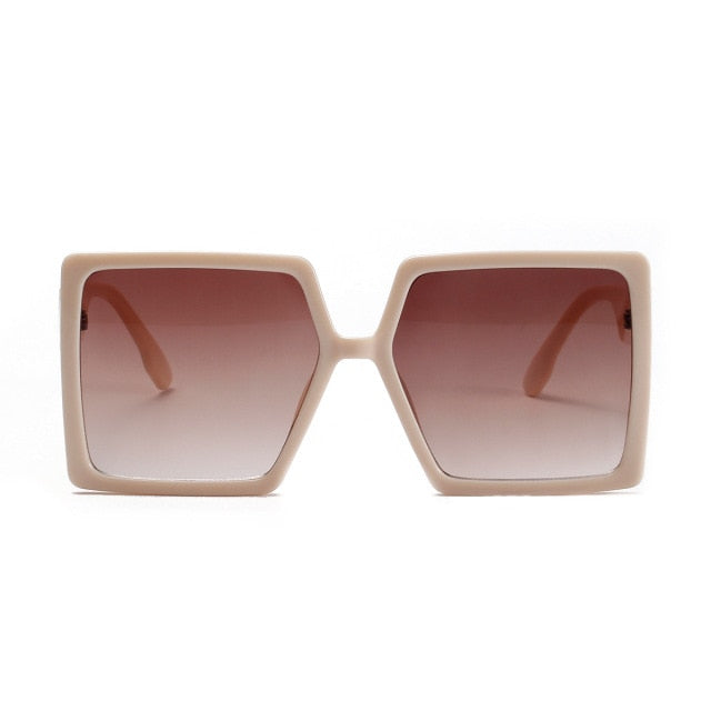 Calanovella Trendy Oversized Square Sun Glasses UV400